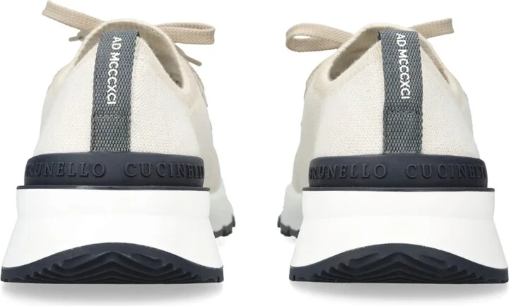 Brunello Cucinelli Knitted Sneakers - Image 2