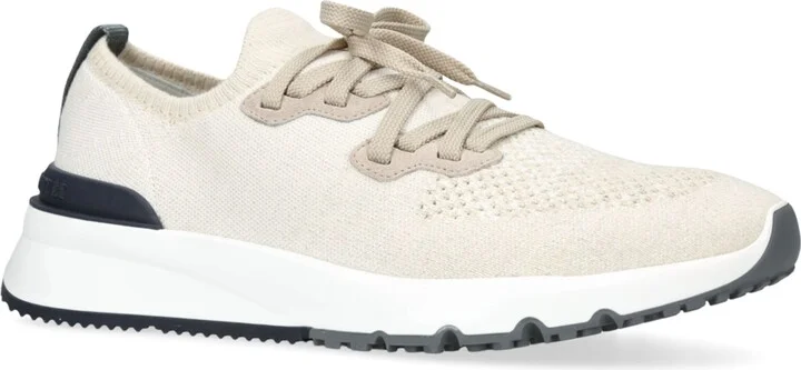 Brunello Cucinelli Knitted Sneakers - Image 3