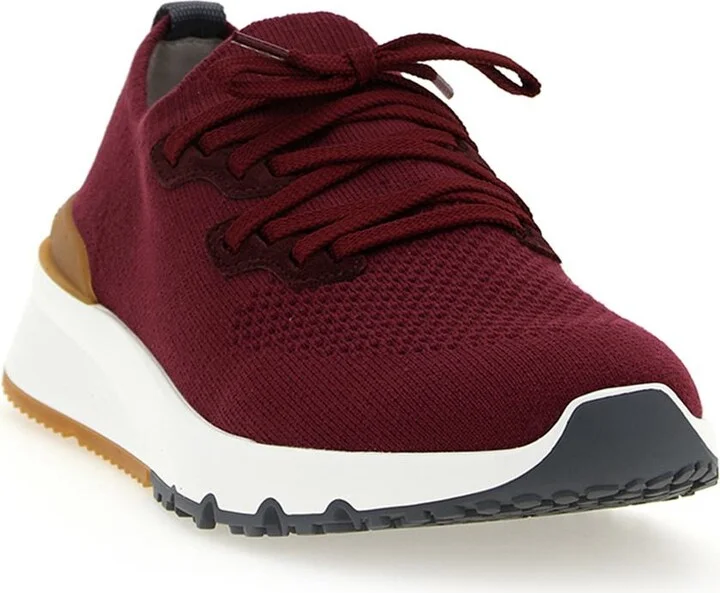 Brunello Cucinelli Knitted Sneakers - Image 2