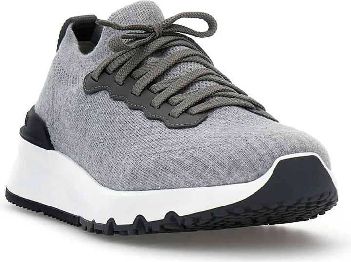 Brunello Cucinelli Knitted Sneakers - Image 2
