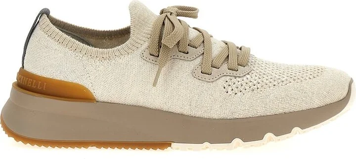 Brunello Cucinelli Knitted Sneakers