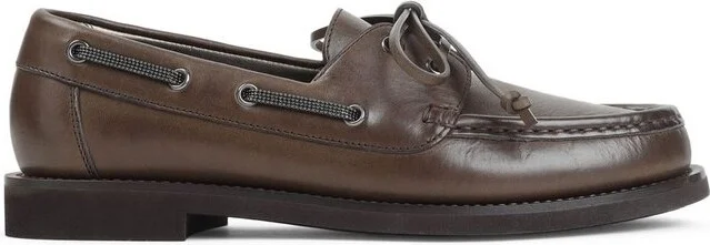 Brunello Cucinelli Lace-Up Loafers
