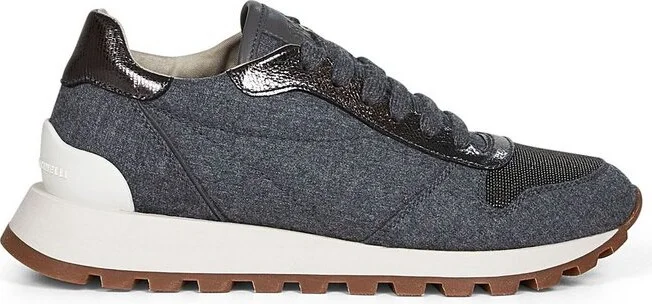 Brunello Cucinelli Lace-Up Sneakers