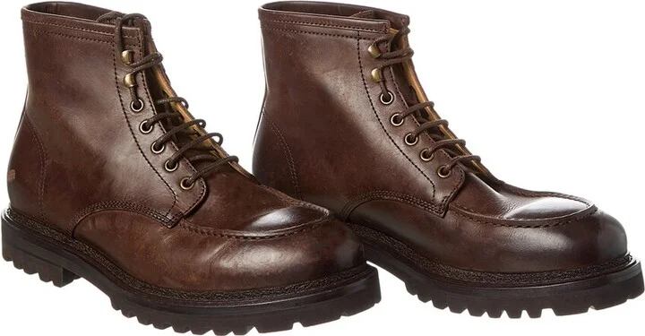 Brunello Cucinelli Leather Boot (Authentic Pre-Loved)