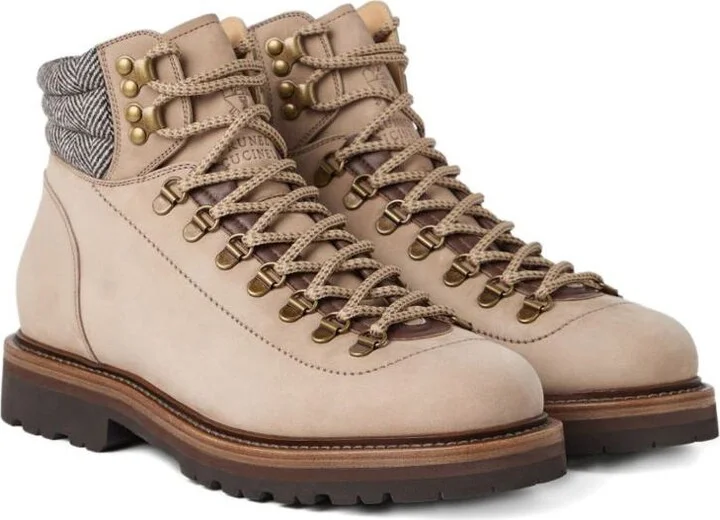 Brunello Cucinelli Leather Boots - Image 3