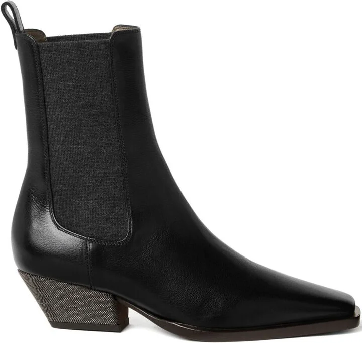 Brunello Cucinelli Leather Boots