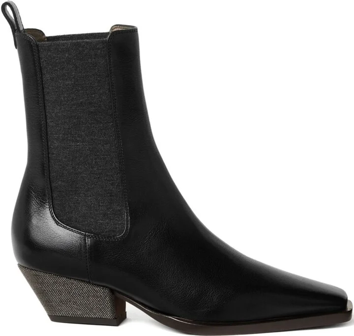 Brunello Cucinelli Leather Boots