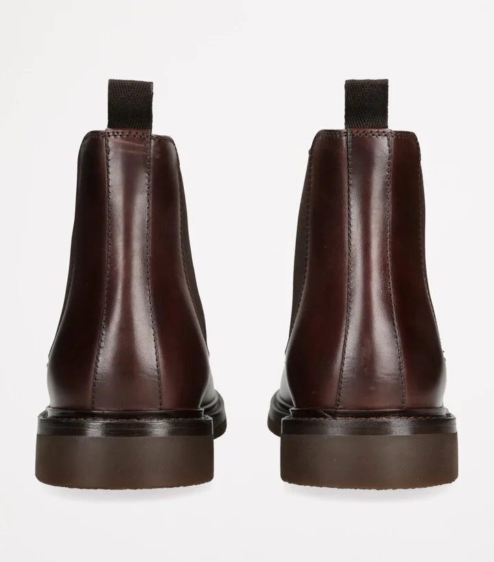 Brunello Cucinelli Leather Chelsea Boots - Image 2