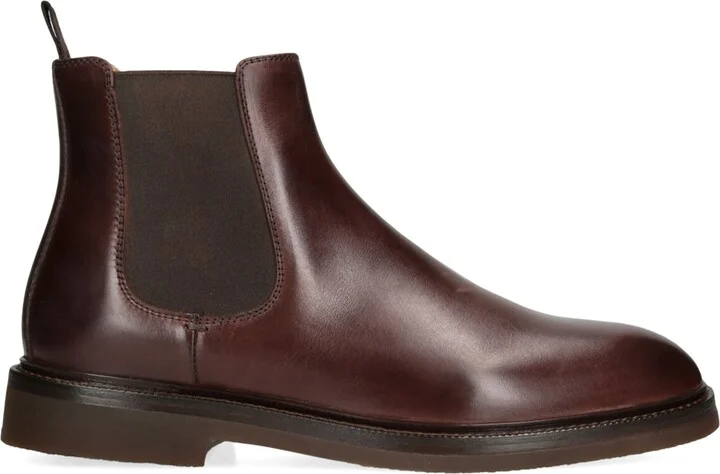 Brunello Cucinelli Leather Chelsea Boots