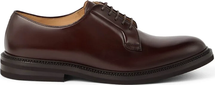Brunello Cucinelli Leather Derby Shoes