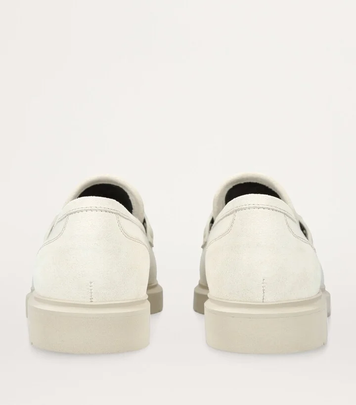 Brunello Cucinelli Leather Monili Penny Loafers - Image 2