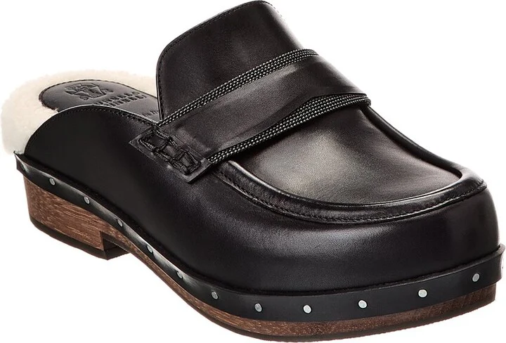 Brunello Cucinelli Leather Mule