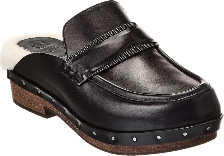 Brunello Cucinelli Leather Mule