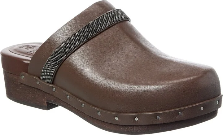 Brunello Cucinelli Leather Mule