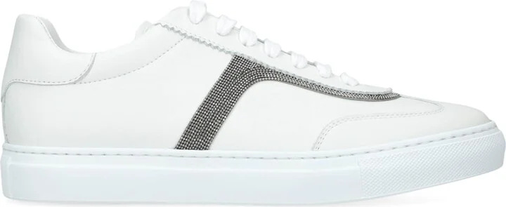 Brunello Cucinelli Leather Retro Monili Sneakers