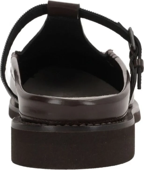 Brunello Cucinelli Leather Slingback Loafers - Image 2