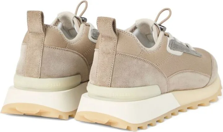 Brunello Cucinelli Leather Sneakers - Image 4