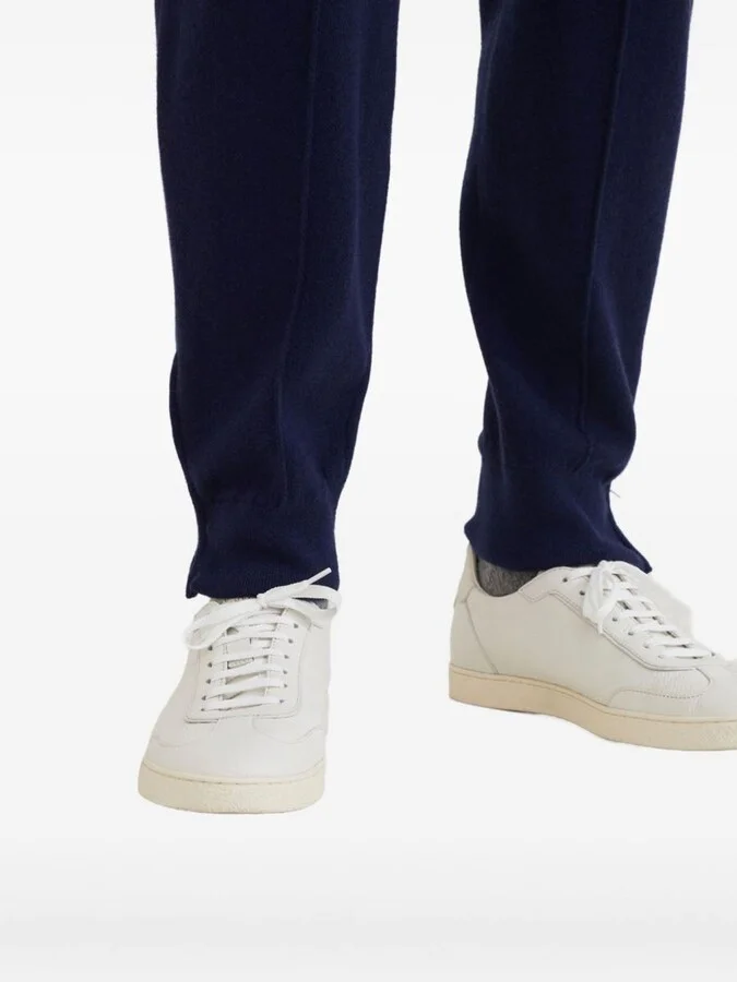Brunello Cucinelli Leather Sneakers - Image 3