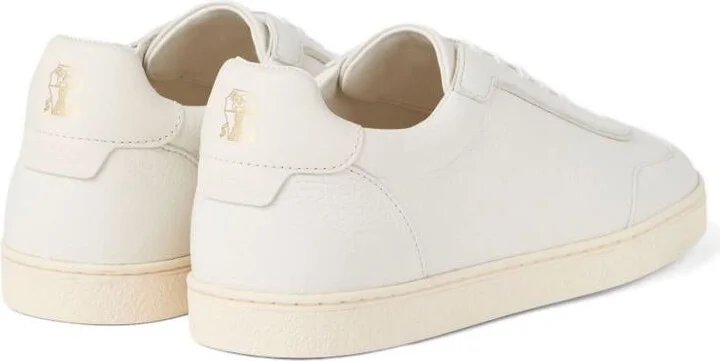 Brunello Cucinelli Leather Sneakers - Image 4