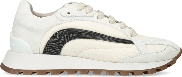 Brunello Cucinelli Leather Tech Sneakers
