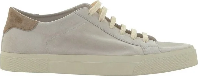 Brunello Cucinelli Logo Embossed Lace-Up Sneakers