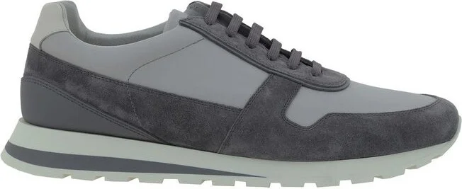 Brunello Cucinelli Logo Printed Low-Top Sneakers