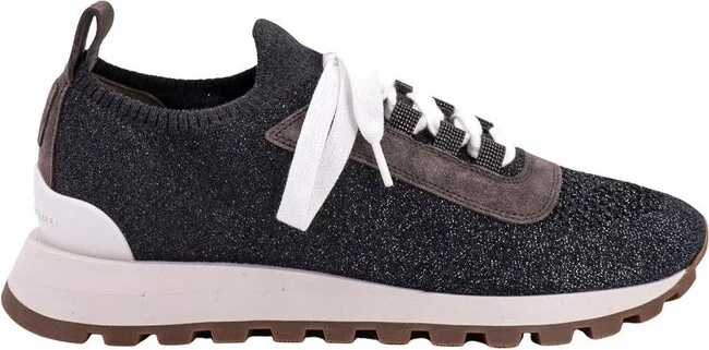 Brunello Cucinelli Low-Top Lace-Up Sneakers