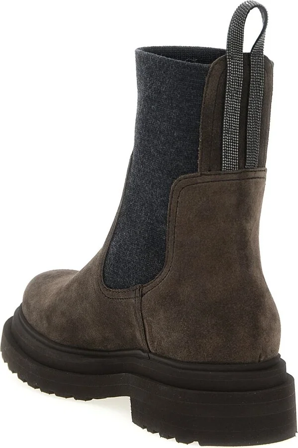 Brunello Cucinelli Monile Ankle Boots - Image 3
