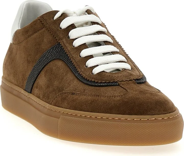 Brunello Cucinelli 'Monile' Detail Sneakers - Image 2