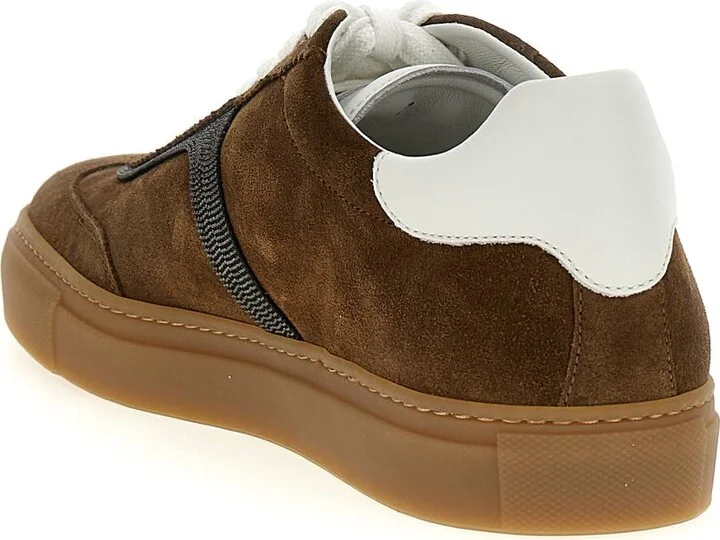 Brunello Cucinelli 'Monile' Detail Sneakers - Image 3