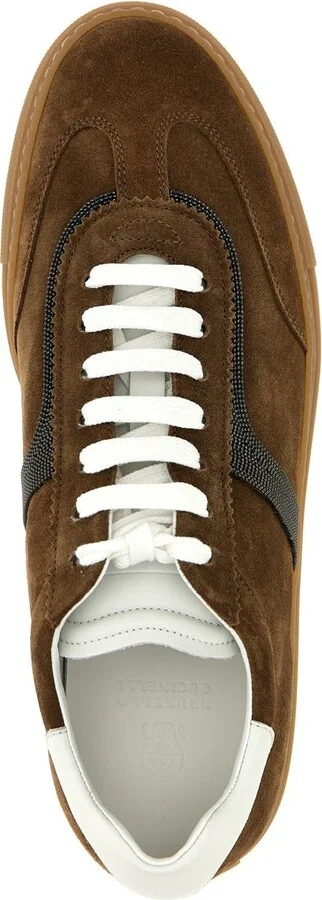 Brunello Cucinelli 'Monile' Detail Sneakers - Image 4