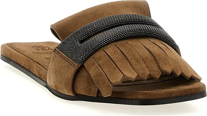 Brunello Cucinelli 'Monile' Sandals - Image 2