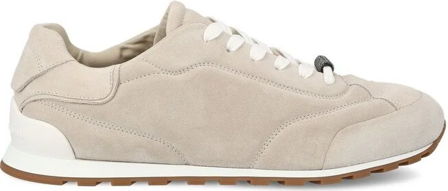 Brunello Cucinelli Monili Detail Lace-Up Sneakers