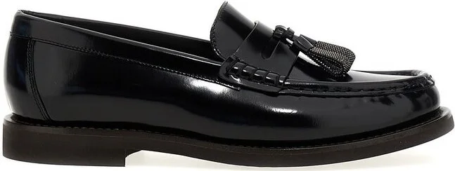 Brunello Cucinelli Monili Tassel-Detailed Loafers