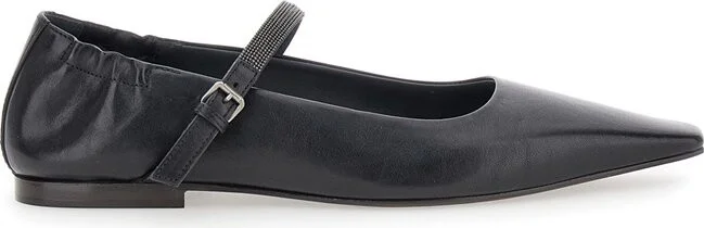 Brunello Cucinelli Pointed-To Ballerines