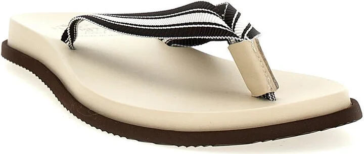 Brunello Cucinelli 'Pool Slide' Sandals - Image 2
