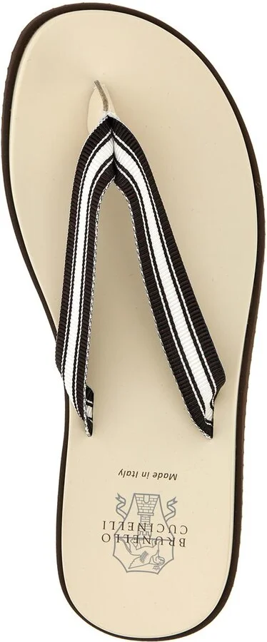 Brunello Cucinelli 'Pool Slide' Sandals - Image 4