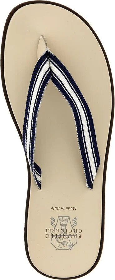 Brunello Cucinelli 'Pool Slide' Sandals - Image 4