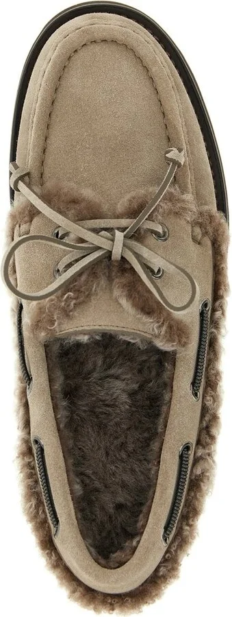 Brunello Cucinelli 'Precious Insert' Boat Shoe - Image 4