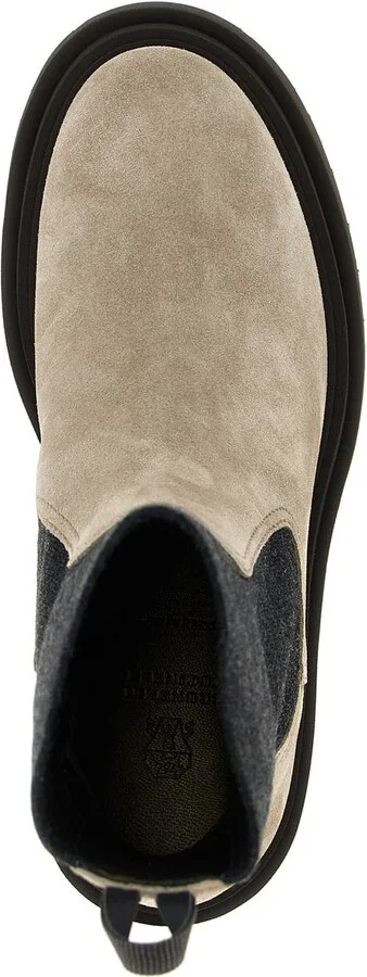 Brunello Cucinelli Precious Loop Detail Ankle Boots - Image 4
