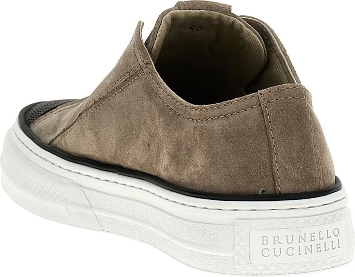 Brunello Cucinelli 'Precious Toe' Sneakers - Image 3