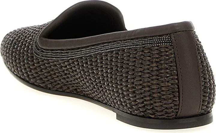 Brunello Cucinelli 'Precious Trim' Slippers - Image 3
