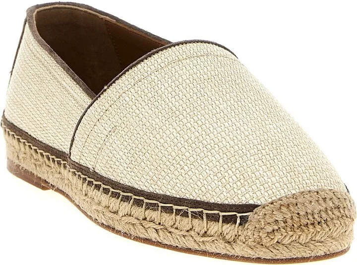Brunello Cucinelli Raffia Espadrilles - Image 2