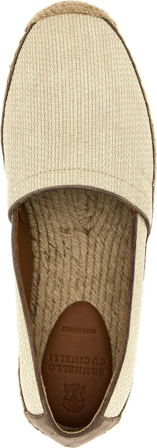 Brunello Cucinelli Raffia Espadrilles - Image 4