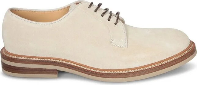 Brunello Cucinelli Round Toe Lace-Up Derby Shoes