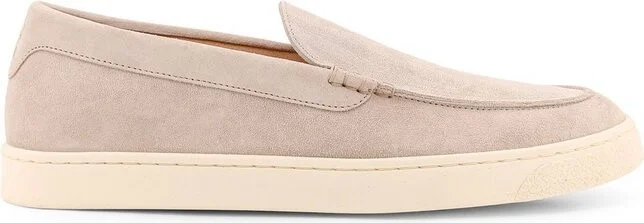 Brunello Cucinelli Round Toe Slip-On Loafers