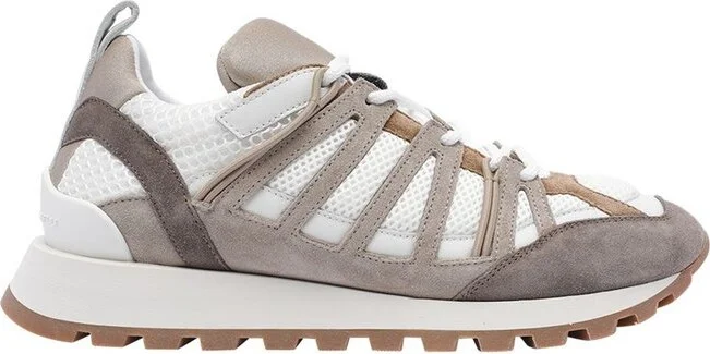 Brunello Cucinelli Shiny Loop Detailed Runners