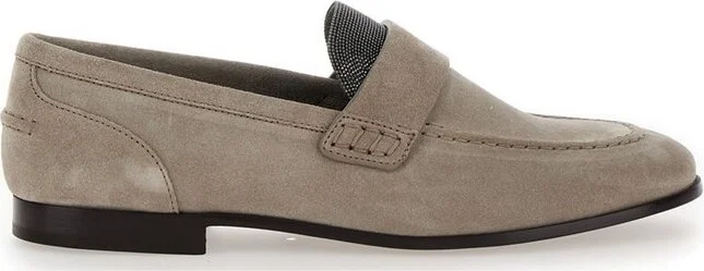 Brunello Cucinelli Slip-On Flat Shoes