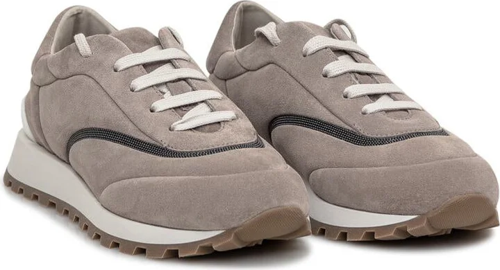 Brunello Cucinelli Sneaker With Logo - Image 2