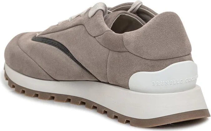 Brunello Cucinelli Sneaker With Logo - Image 3
